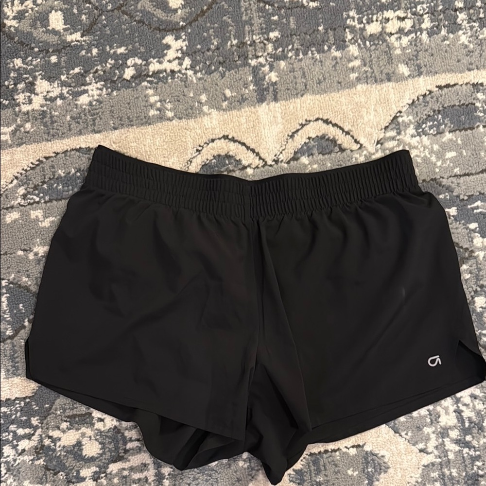 Women's Black Athletic Shorts
